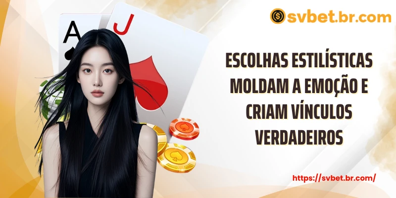 Escolhas estilísticas moldam a emoção e criam vínculos verdadeiros