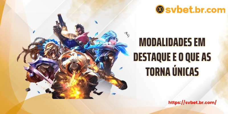 esportes svbet 5 Modalidades em destaque e o que as torna únicas